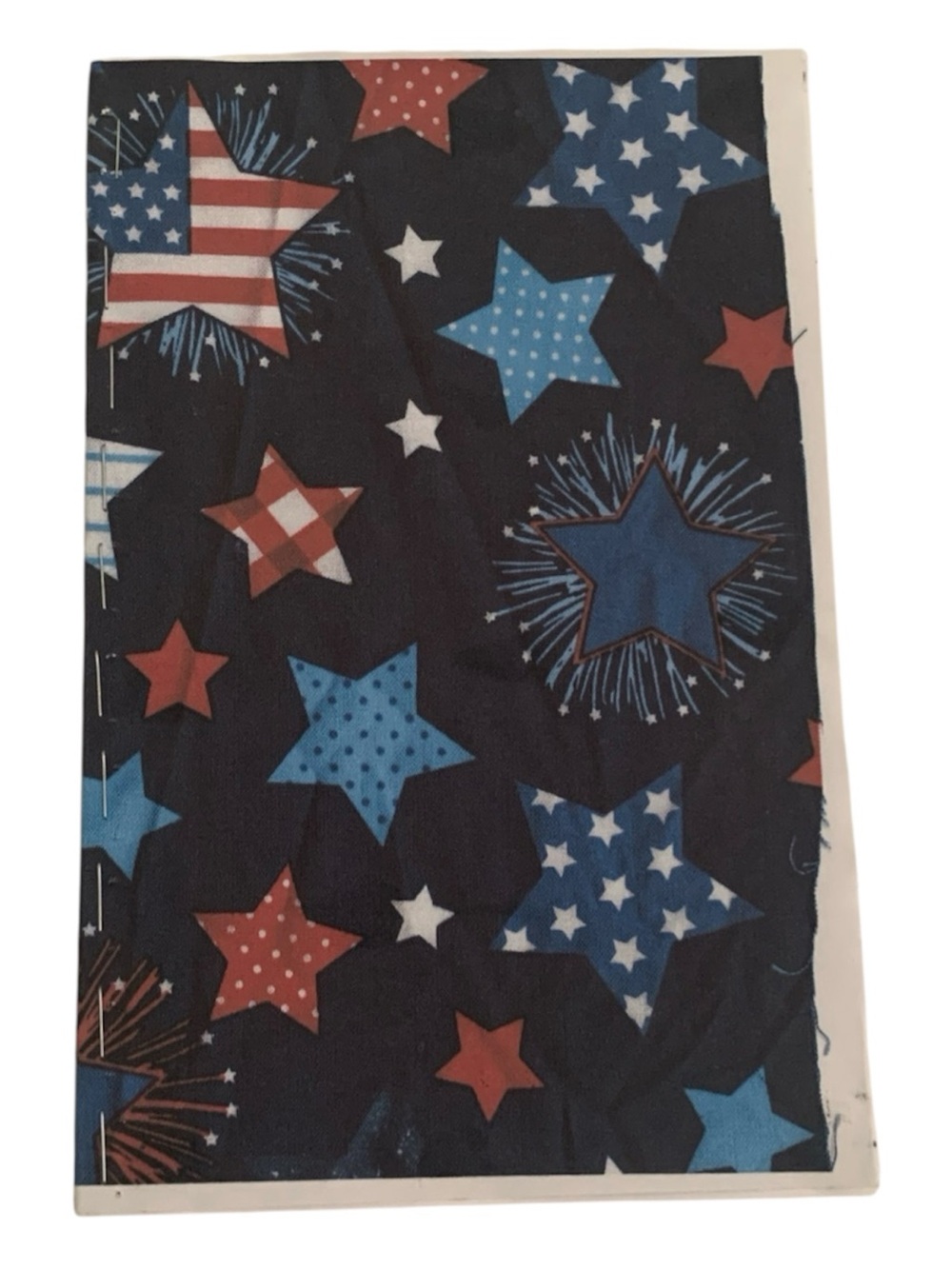 Handmade Patriotic Journal Notebook - Americana Stars & Stripes 1 Set